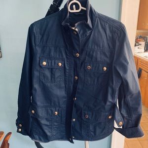 J Crew Navy Safari Jacket